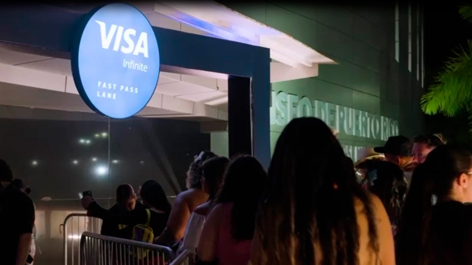 Visa fast pass lane